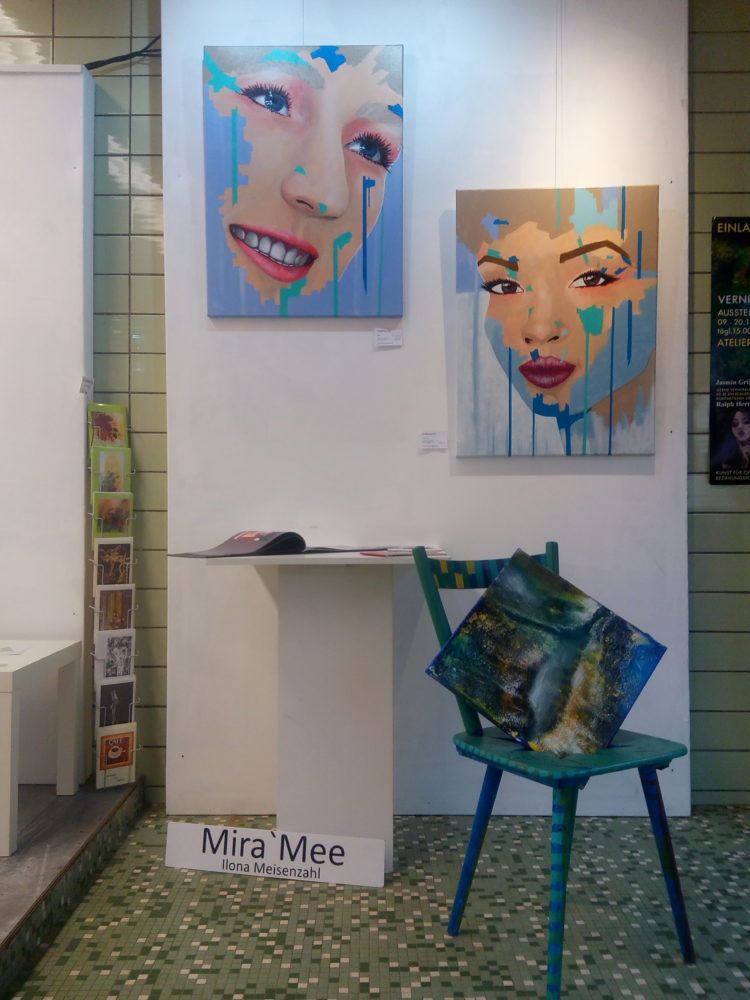 Atelier Mira-Mee mit Stuhl